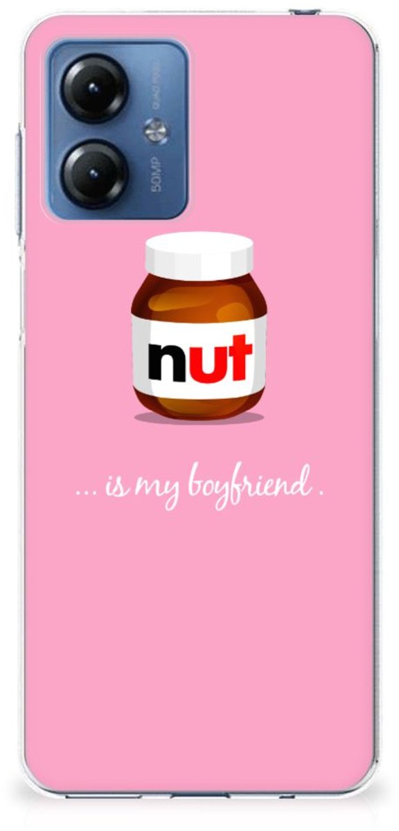 Motorola Moto G14 Siliconen Case Nut Boyfriend