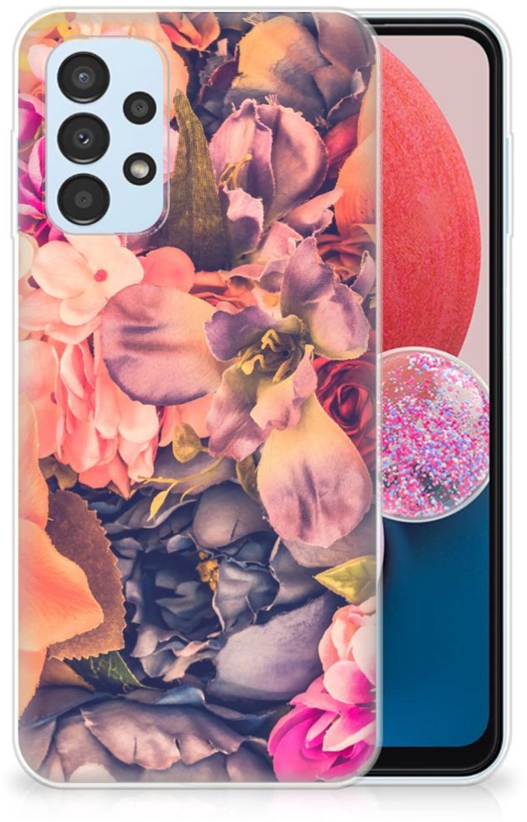 Samsung Galaxy A13 4G TPU Case Bosje Bloemen