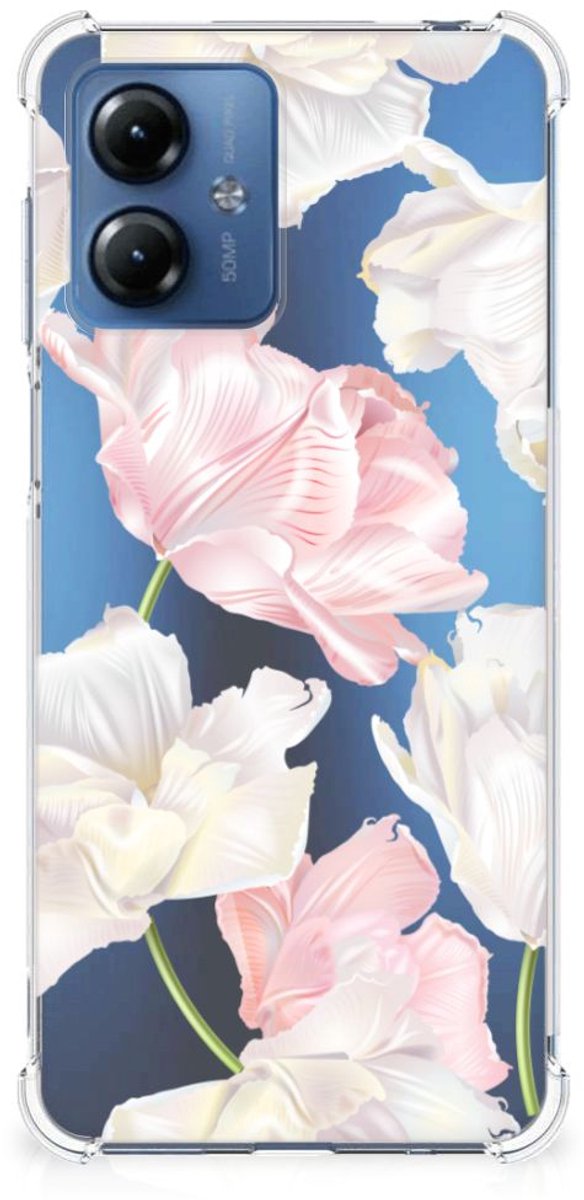 Motorola Moto G14 Case Lovely Flowers