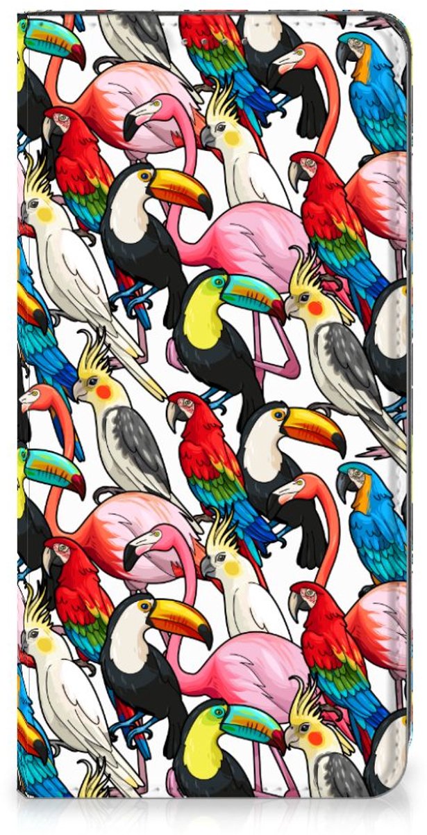 Book Case voor Nokia G22 Hoesje maken Birds
