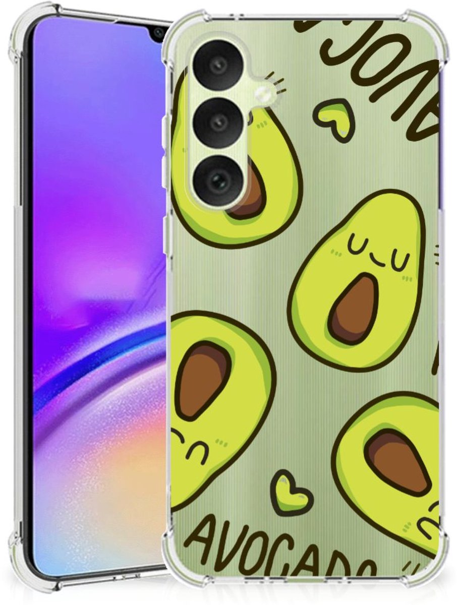 Samsung Galaxy A35 Stevig Bumper Hoesje Avocado Singing