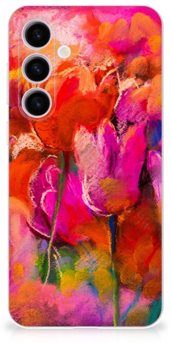 Hoesje maken Samsung Galaxy S24 Plus Tulips