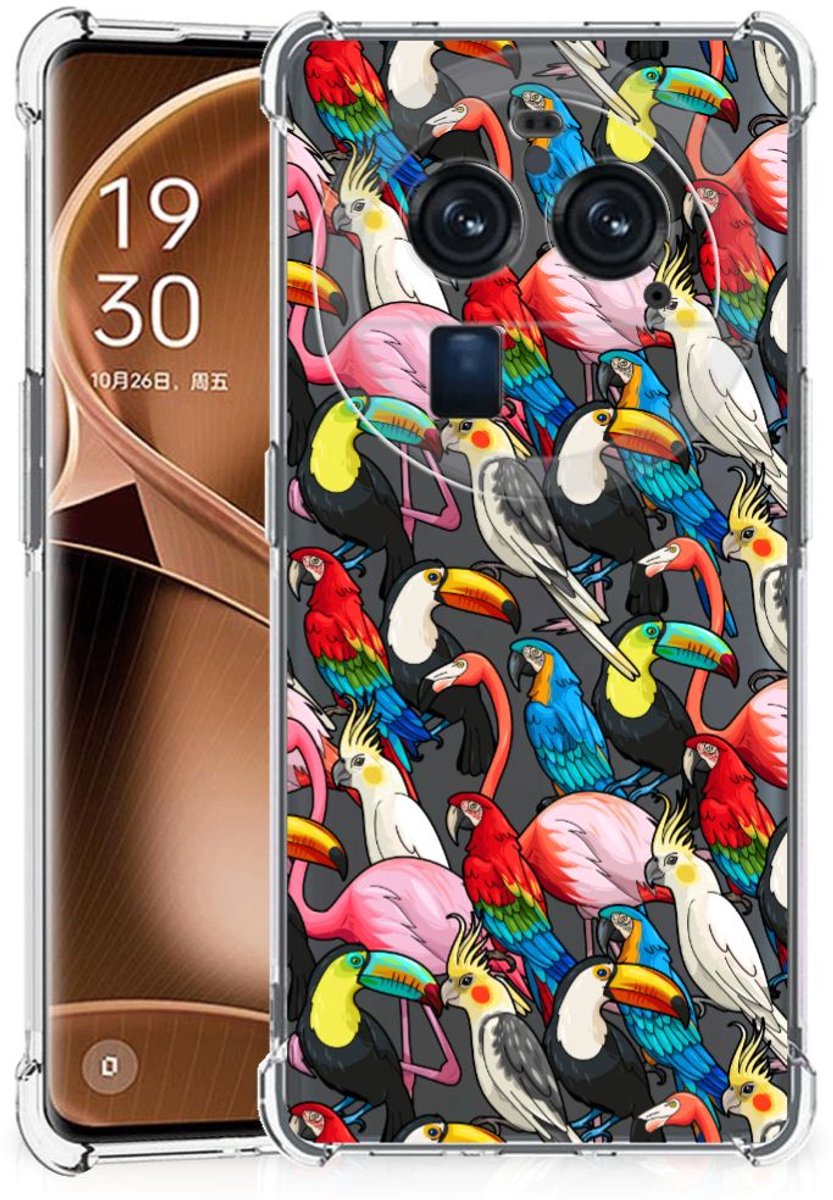 OPPO Find X6 Pro Case Anti-shock Birds