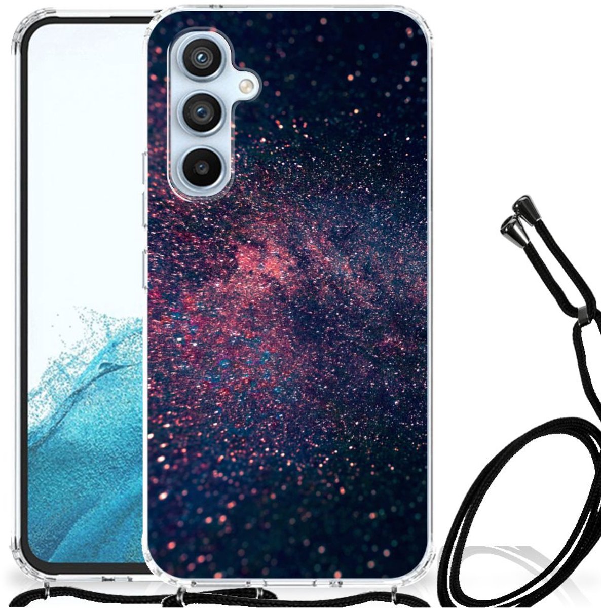 Samsung Galaxy A54 5G Shockproof Case Stars