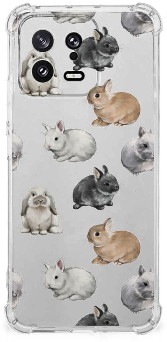 Case Anti-shock voor Xiaomi 13 Konijntjes