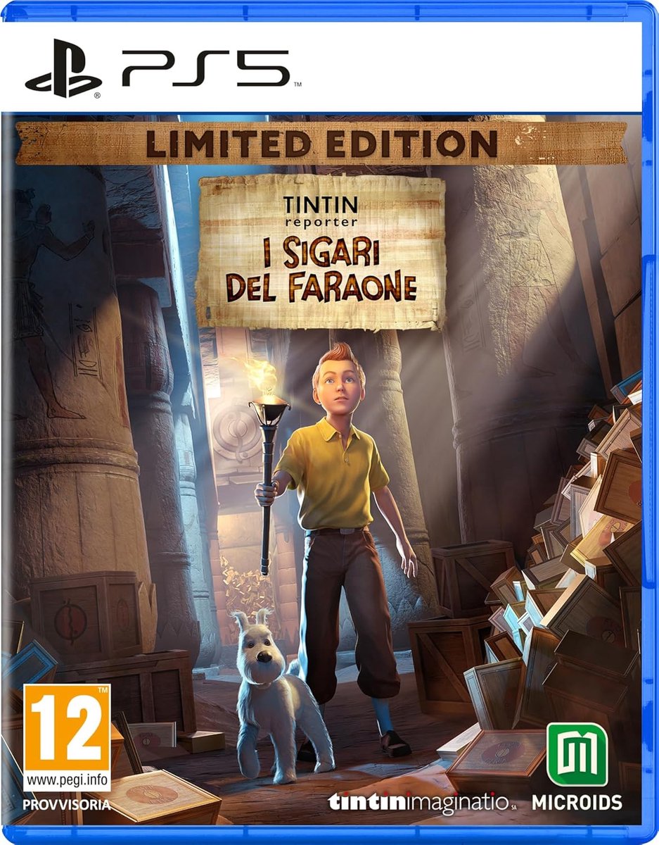 Kuifje Reporter: De Sigaren van de Farao: Limited Edition - PlayStation 5