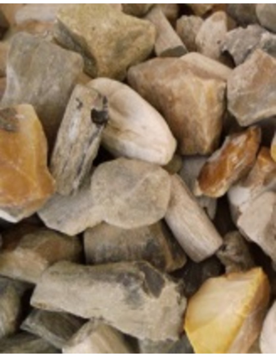 Ruben Robijn Versteend hout 250 gr. ruwe brokjes