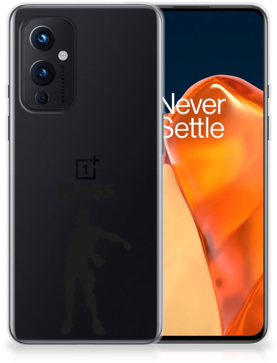 OnePlus 9 Telefoonhoesje met Naam Floss