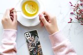 Samsung Galaxy A22 4G | M22 Siliconen Hoesje met foto Badges