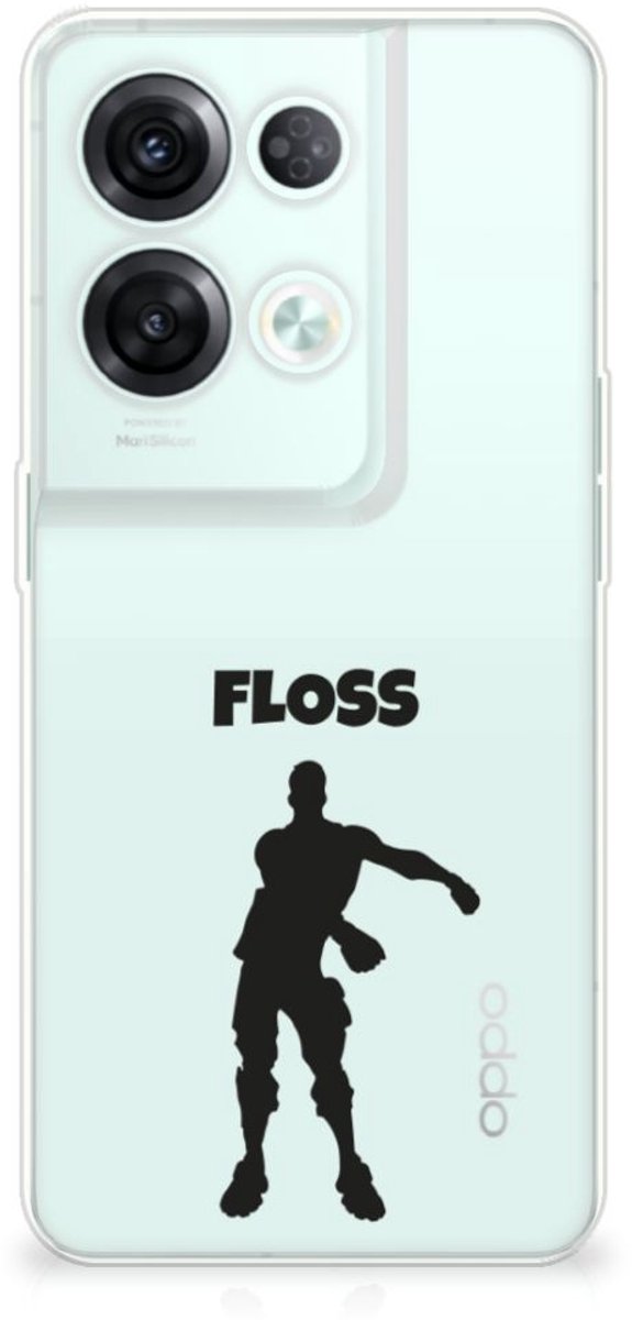 OPPO Reno8 Pro Telefoonhoesje met Naam Floss