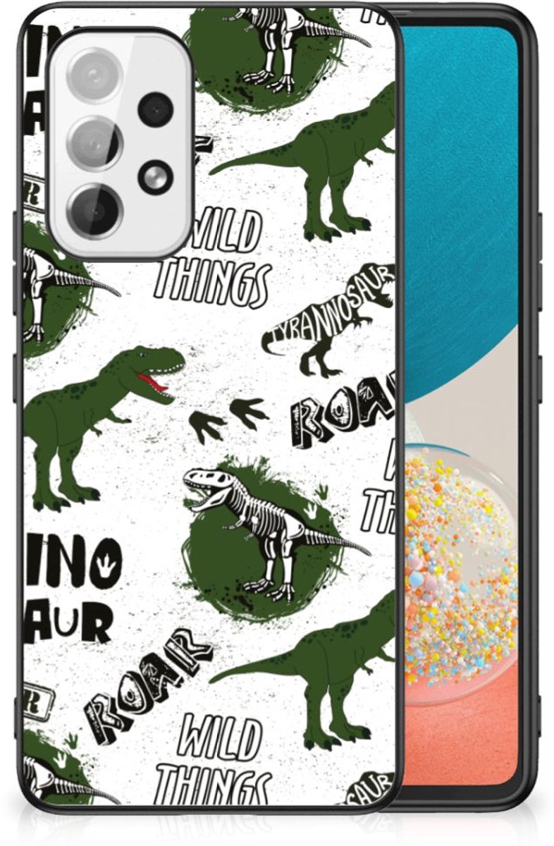 Dierenprint Telefoonhoesje voor Samsung Galaxy A53 Dinosaurus