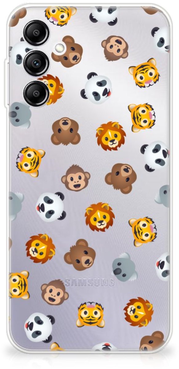 TPU Hoesje voor TPU bumper voor Samsung Galaxy A14 5G Dieren Emojis