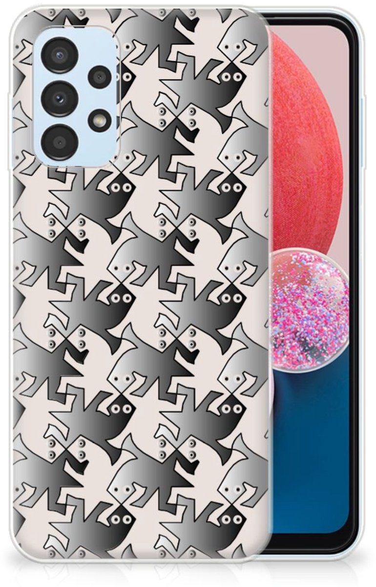 Samsung Galaxy A13 4G TPU Hoesje Salamander Grey