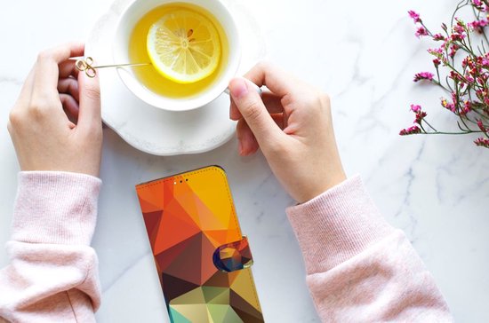 Coque pour Samsung Galaxy A23 Coque Téléphone Couleur Polygon