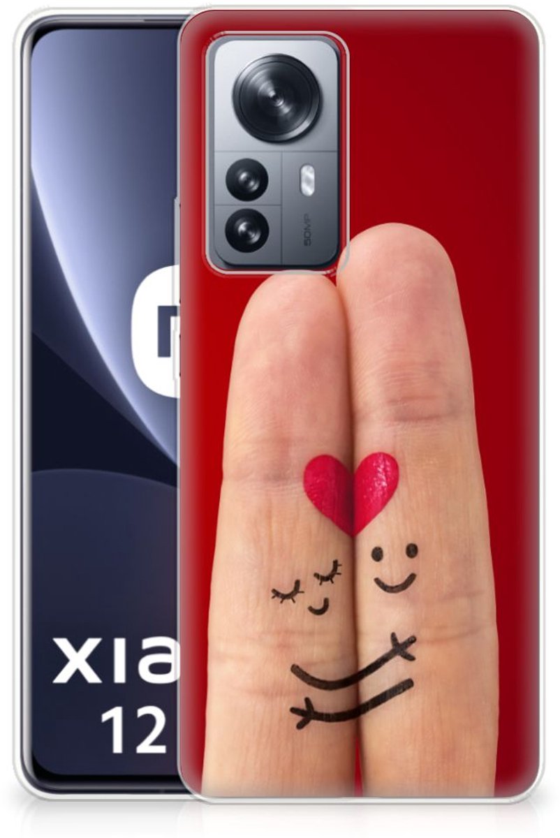Xiaomi 12 Pro Silicone Back Cover Liefde - Origineel Romantisch Cadeau