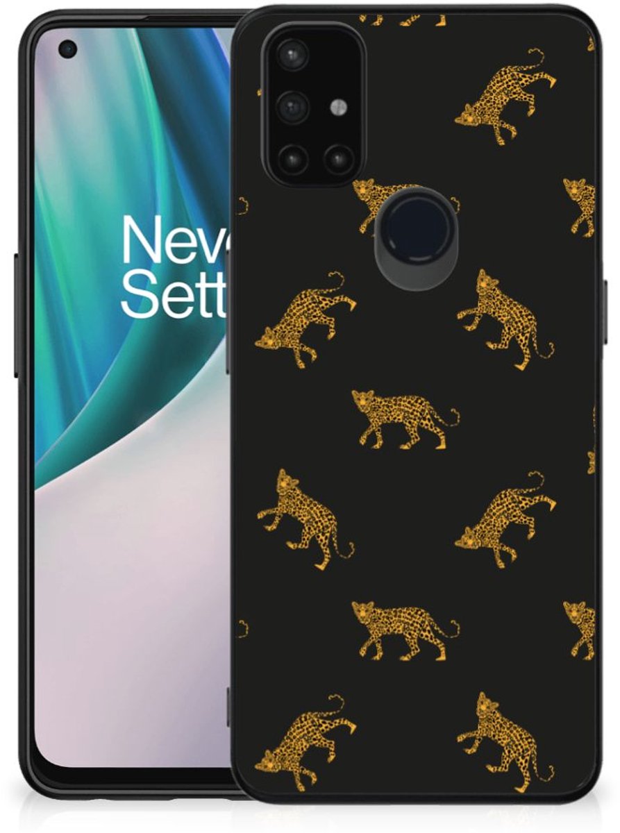 Dierenprint Telefoonhoesje voor OnePlus Nord N10 5G Leopards