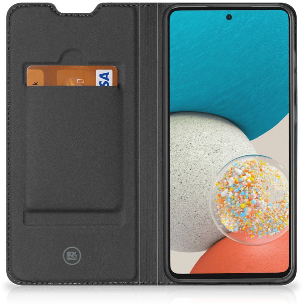 Book Case voor Samsung Galaxy A73 Hoesje maken Vlinders