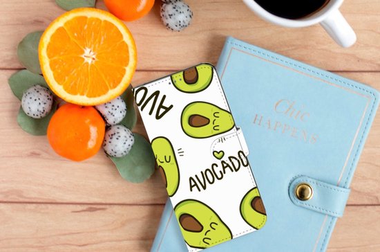 Étui pour téléphone portable OnePlus 10 Pro Bookcase mobile Valentine Gift Cheveux Avocado Singing