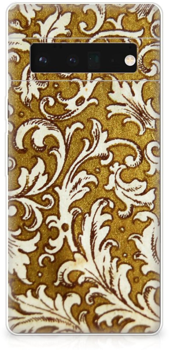 Siliconen Hoesje Google Pixel 6 Pro Barok Goud