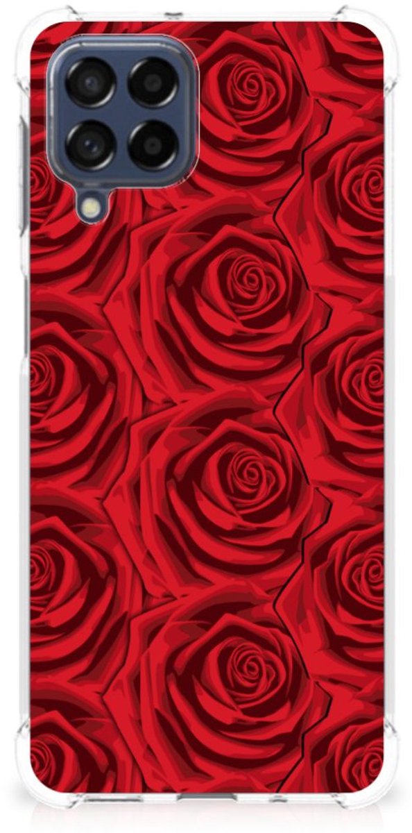 Samsung Galaxy M53 Case Red Roses