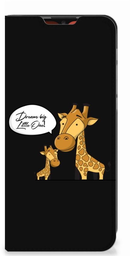 Coque pour téléphone portable Motorola Moto E7i Power Wallet Case Girafe