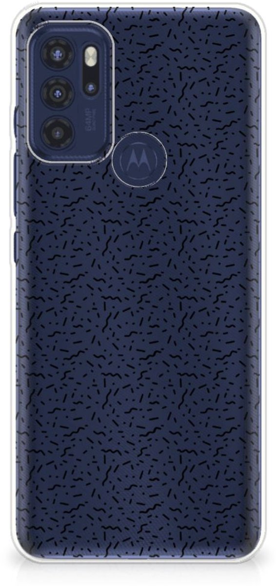 Motorola Moto G60s TPU bumper Stripes Dots