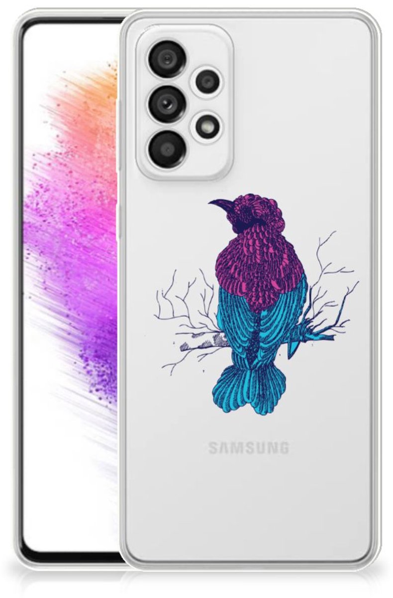 Samsung Galaxy A73 5G Telefoonhoesje met Naam Merel