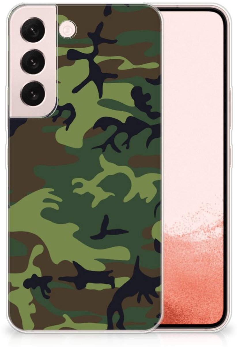 Samsung Galaxy S22 TPU bumper Army Dark