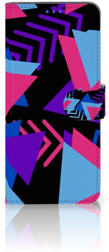 Portefeuille OPPO Reno5 Z | A94 5G Cuir PU Portefeuille pour Funky Triangle