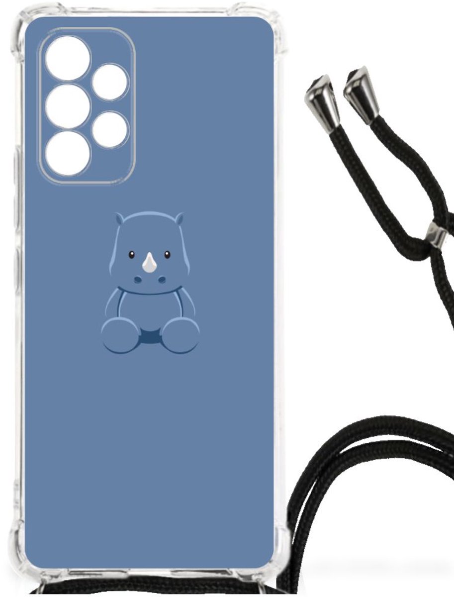 Samsung Galaxy A53 Stevig Bumper Hoesje Baby Rhino