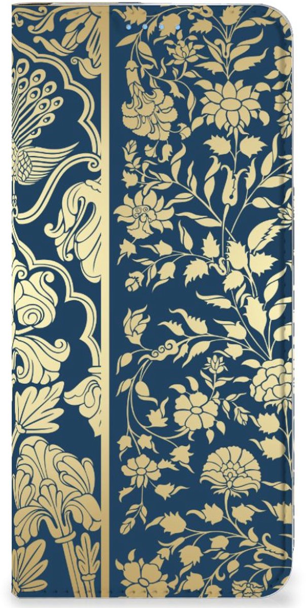 OPPO Reno8 Smart Cover Beige Flowers