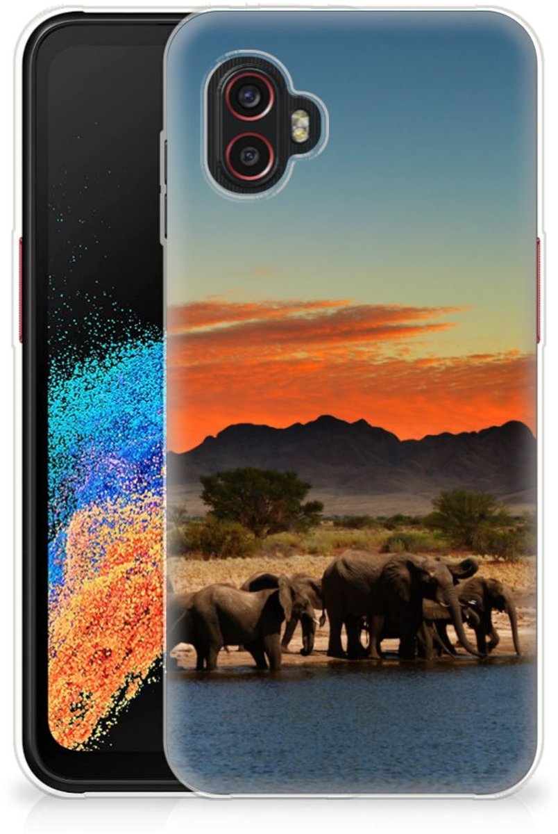 Samsung Galaxy Xcover 6 Pro TPU Hoesje Olifanten