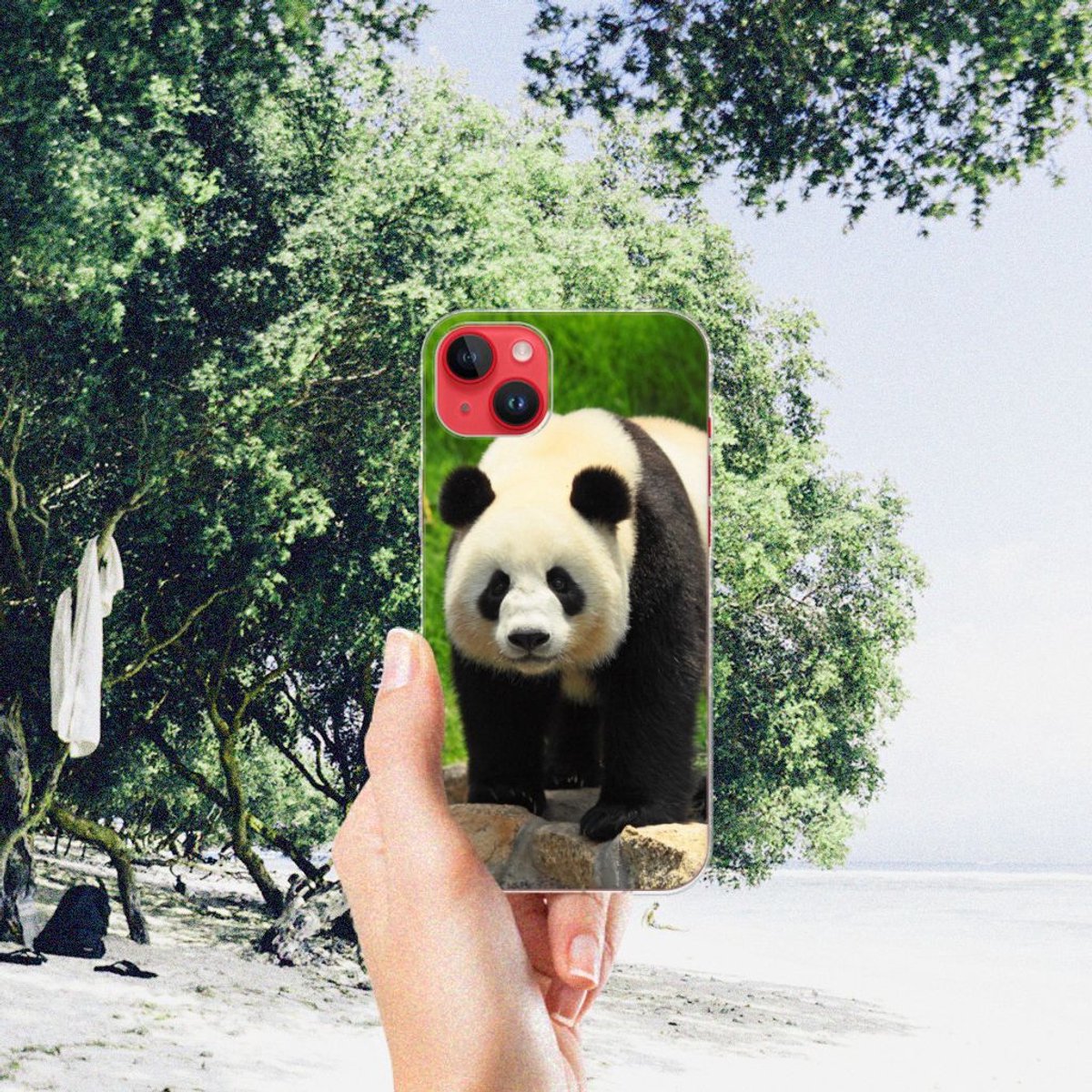 iPhone 14 Plus TPU Hoesje Panda