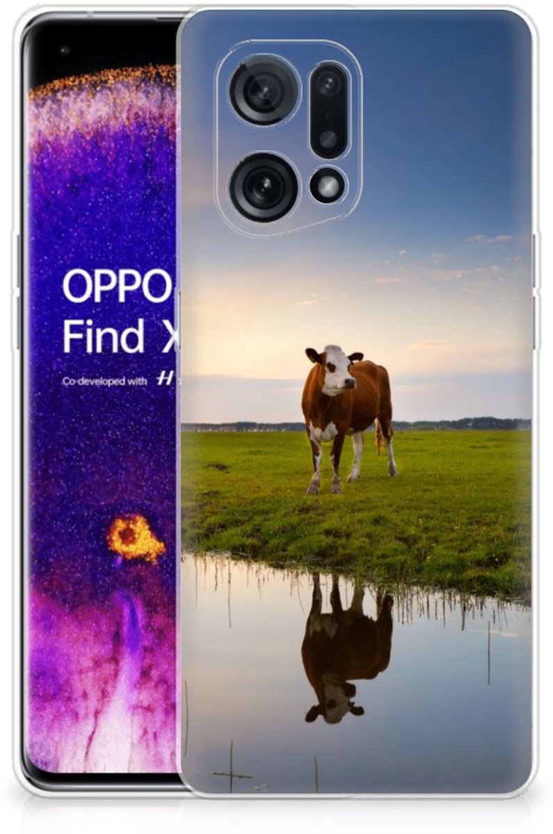 OPPO Find X5 TPU Hoesje Koe