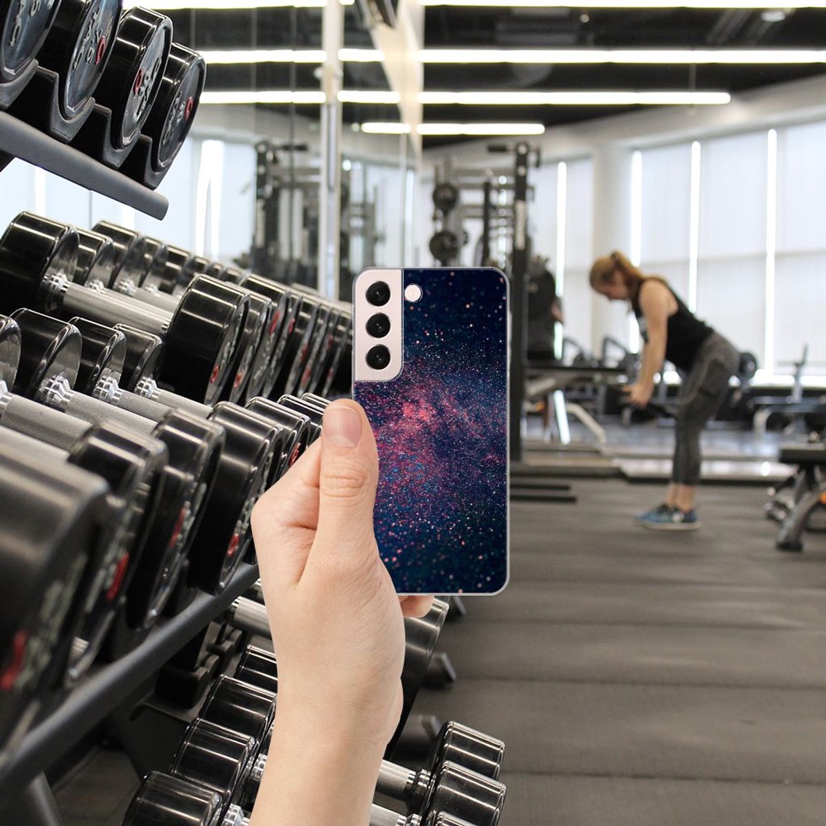 Samsung Galaxy S22 TPU Hoesje Stars