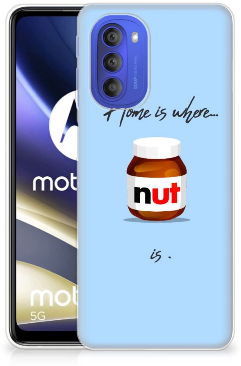 Motorola Moto G51 5G Siliconen Case Nut Home
