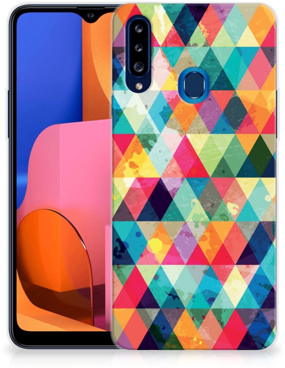 Samsung Galaxy A20s TPU bumper Geruit