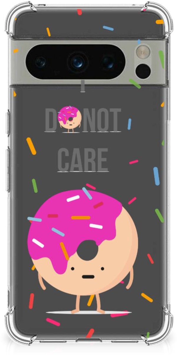 Google Pixel 8 Pro Beschermhoes Donut Roze