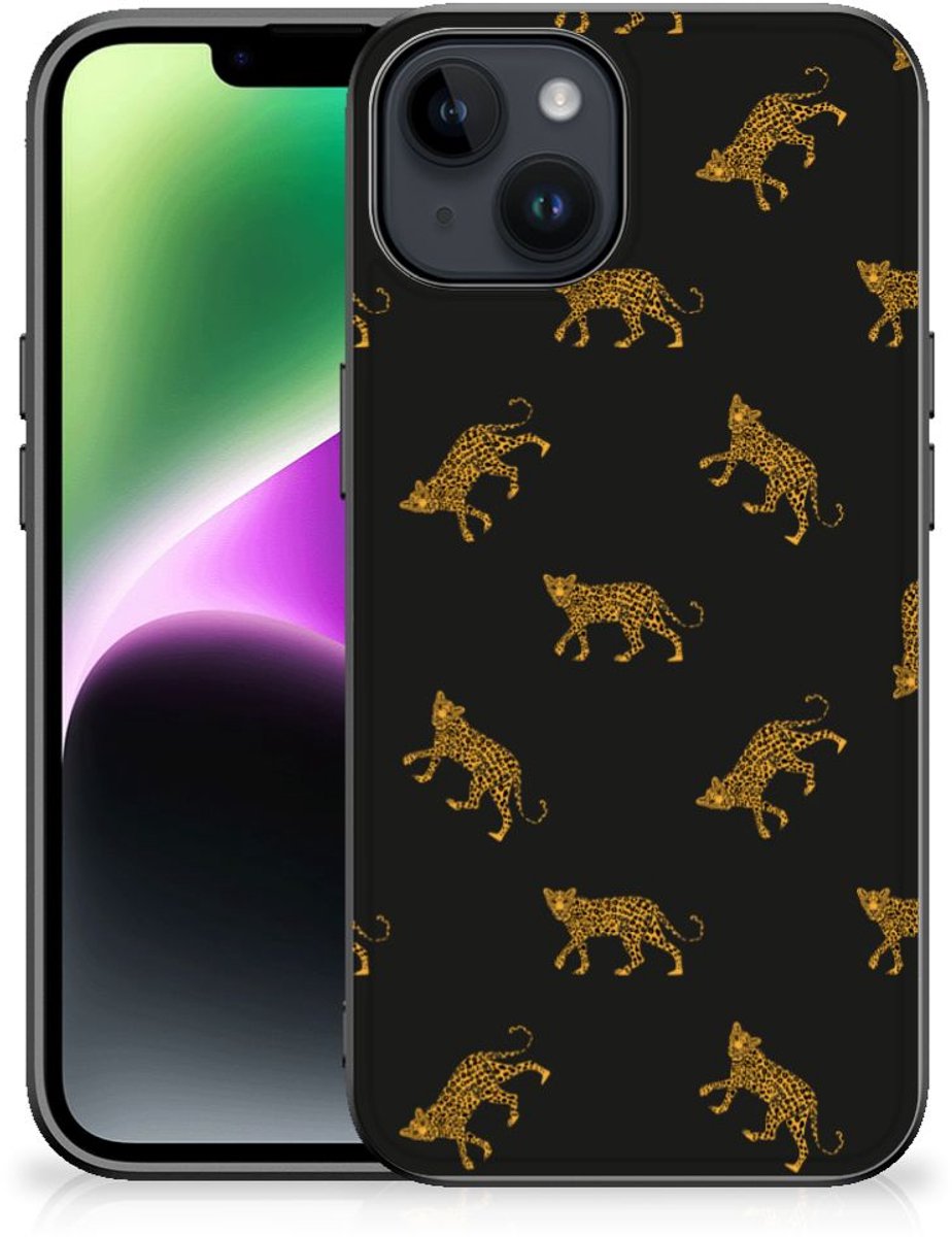Dierenprint Telefoonhoesje voor iPhone 15 Leopards
