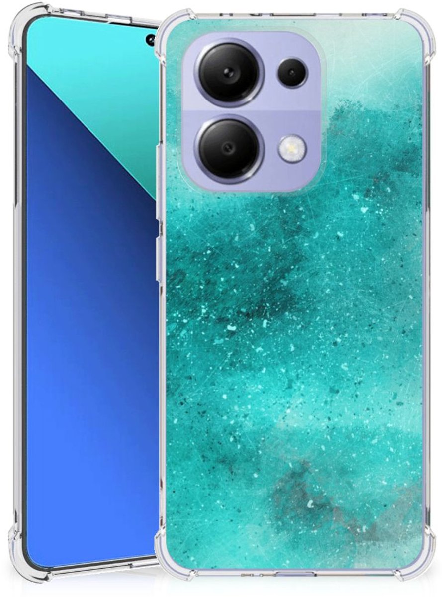 Back Cover Xiaomi Redmi Note 13 4G Painting Blue