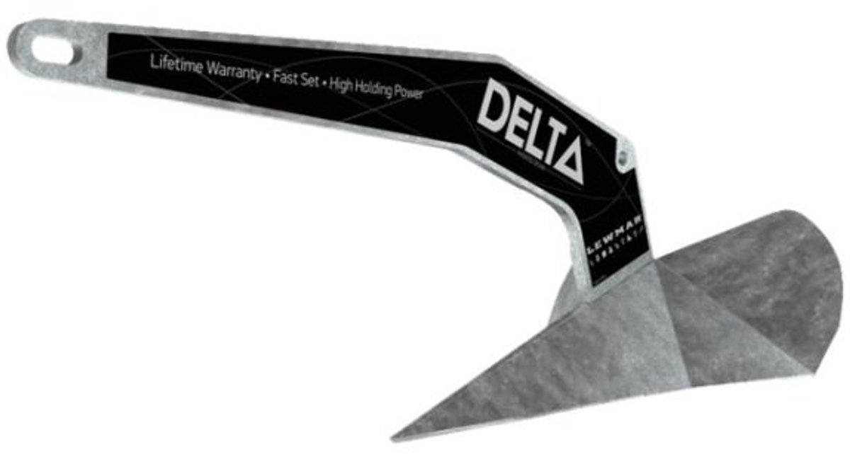 Lewmar Gegalvaniseerd Delta Anker 25 kg