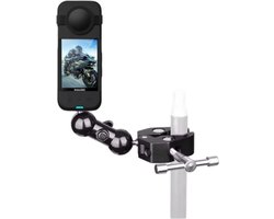 Klem Mount 4 Insta360 - GoPro Klem - Klem magic arm - Fiets Mount Voor Insta360 - Bike Mount for Gopro - Motor klem 4 Insta360 One X4 X3 X2 X R GO - Aluminium Mount - Motorcycle Mount - Gopro 13 Mount