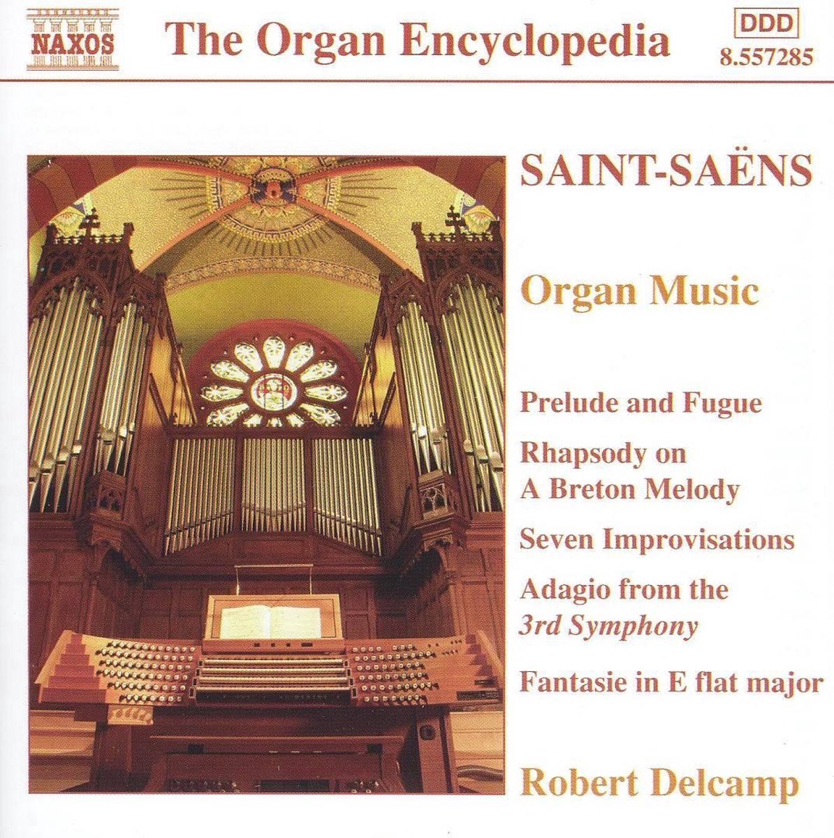 Robert Delcamp - Saint-Saëns: Organ Works (CD)