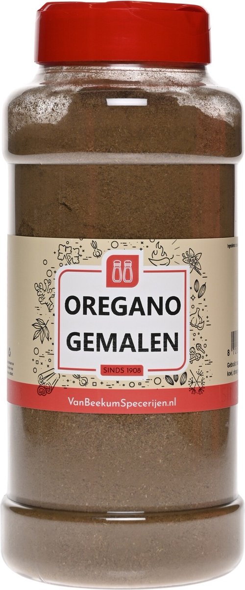 Goedkoopste Van Beekum Specerijen - Oregano Gemalen - Strooibus 300 gram
