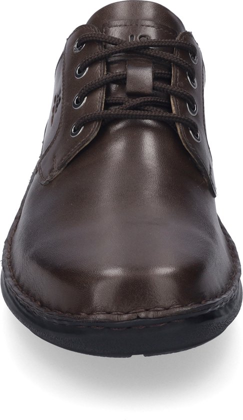 Chaussures Josef Seibel New Anvers 85 - Marron, Velcro, Pour Pieds Larges (largeur K), Semelle En Cuir Intérieur Amovible
