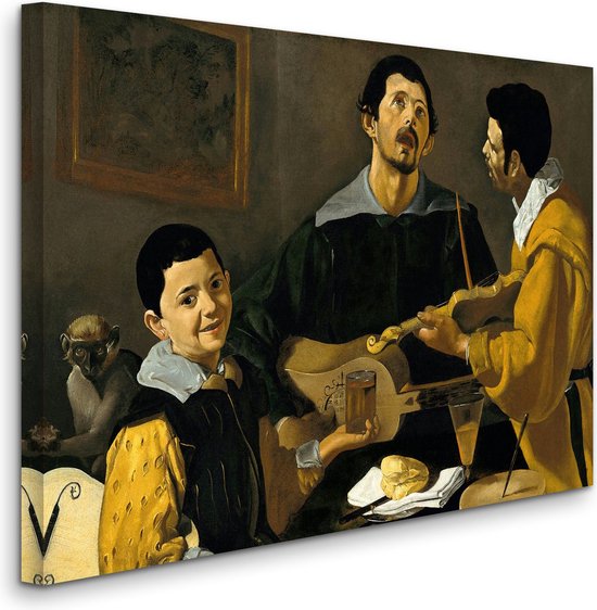 Diego Velázquez - The Three Musicians (1618) - De drie musici (1618 ...