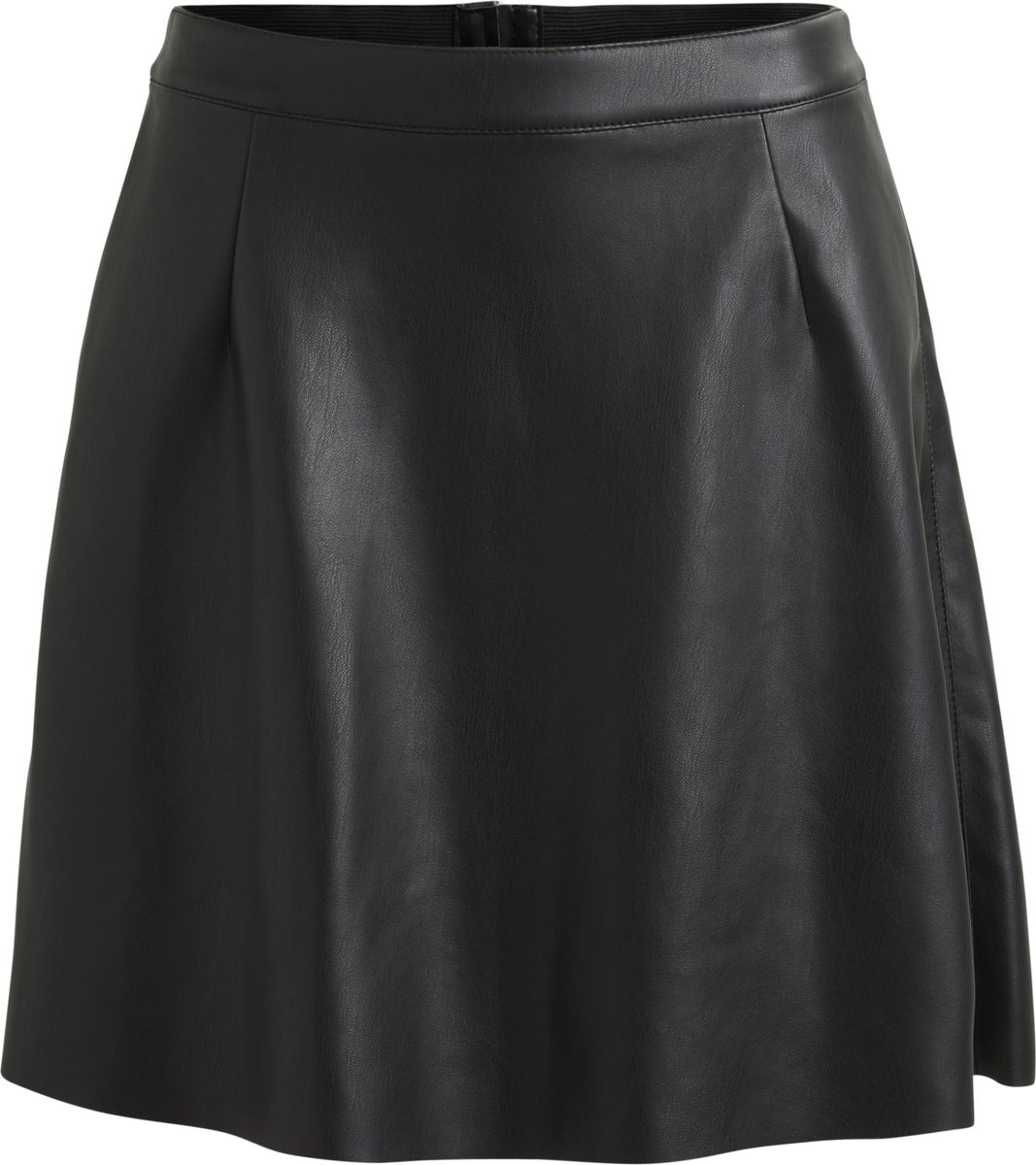 VILA - VIPEN COATED SKATER SKIRT - NOOS - Dames - Rokken