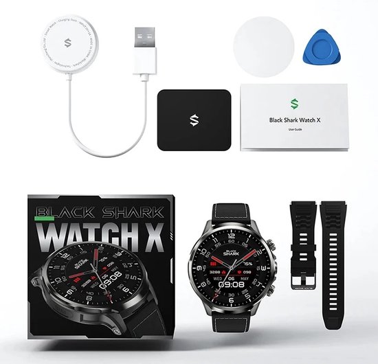Xcruiser Global Version Black Shark Smart Watch X 4G Android Watch 3GB RAM 32GB ROM 1.9'' Display IP67 Washable 2MP Camera Android 8.1