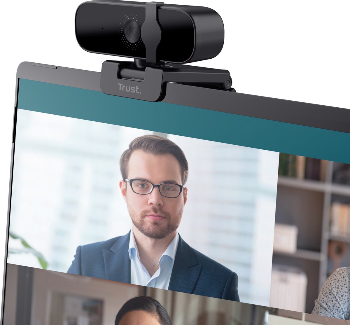 Trust Tanor HD Webcam: Full HD 1080p met privacy cover