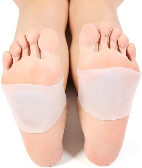 2 Paar Zachte Elastische Bandage Boog Voor Voetkussens En Siliconen Gel ...